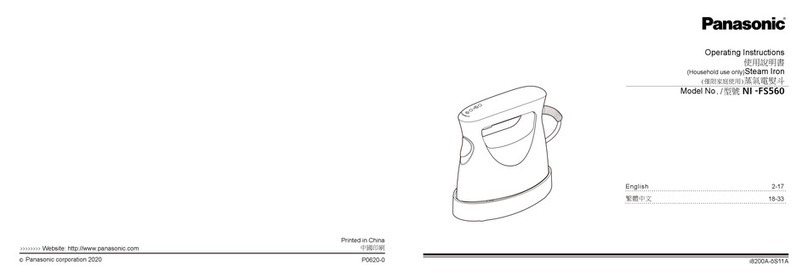 Panasonic NI -FS560 User manual