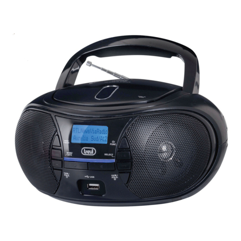 Trevi CMP 581 DAB User manual
