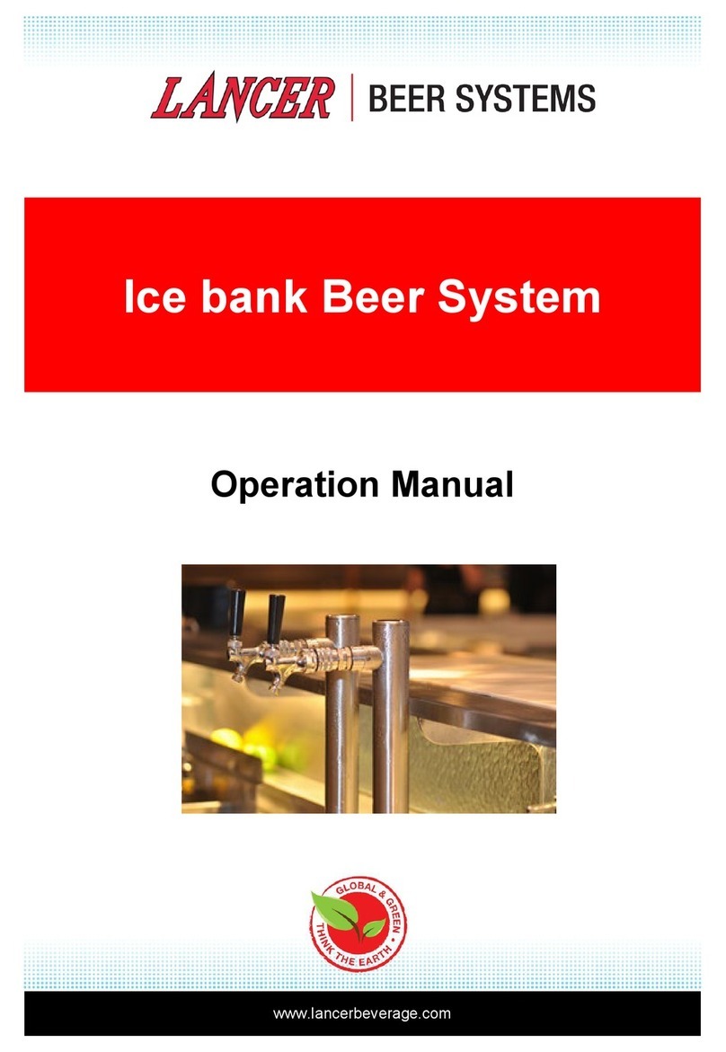 Hoshizaki Ice Bank Beer System Operation manual