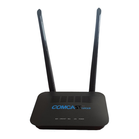 Comcast 781W User manual