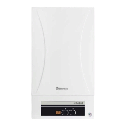 THERMEx Xantus HM 24 Installation and user manual