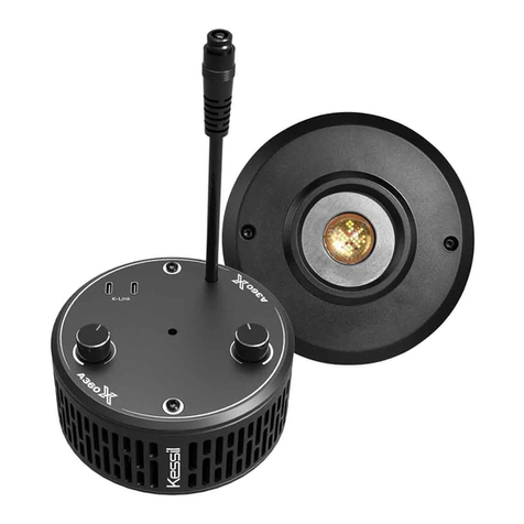 Kessil A360X Tuna Blue User manual