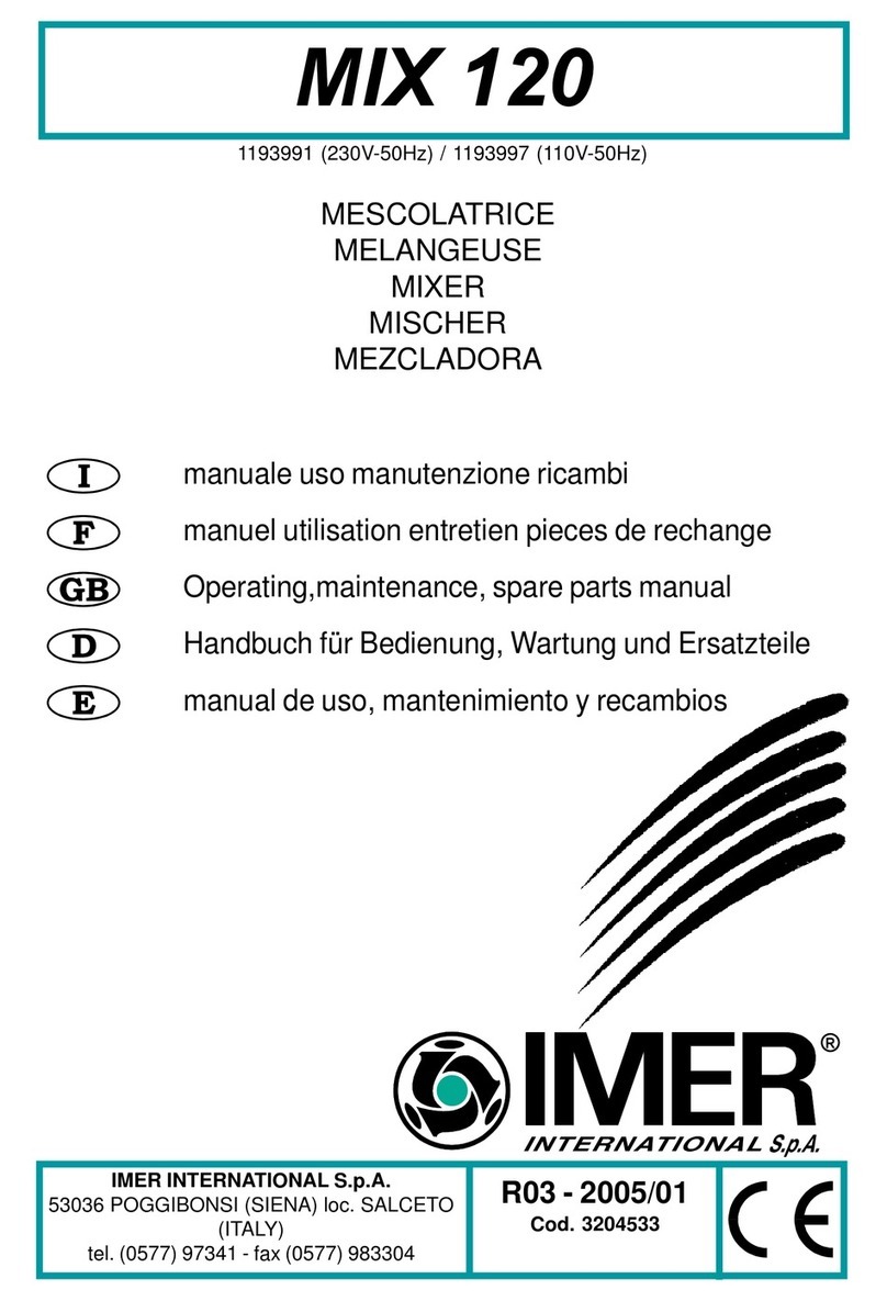 IMER MIX 120 Guide
