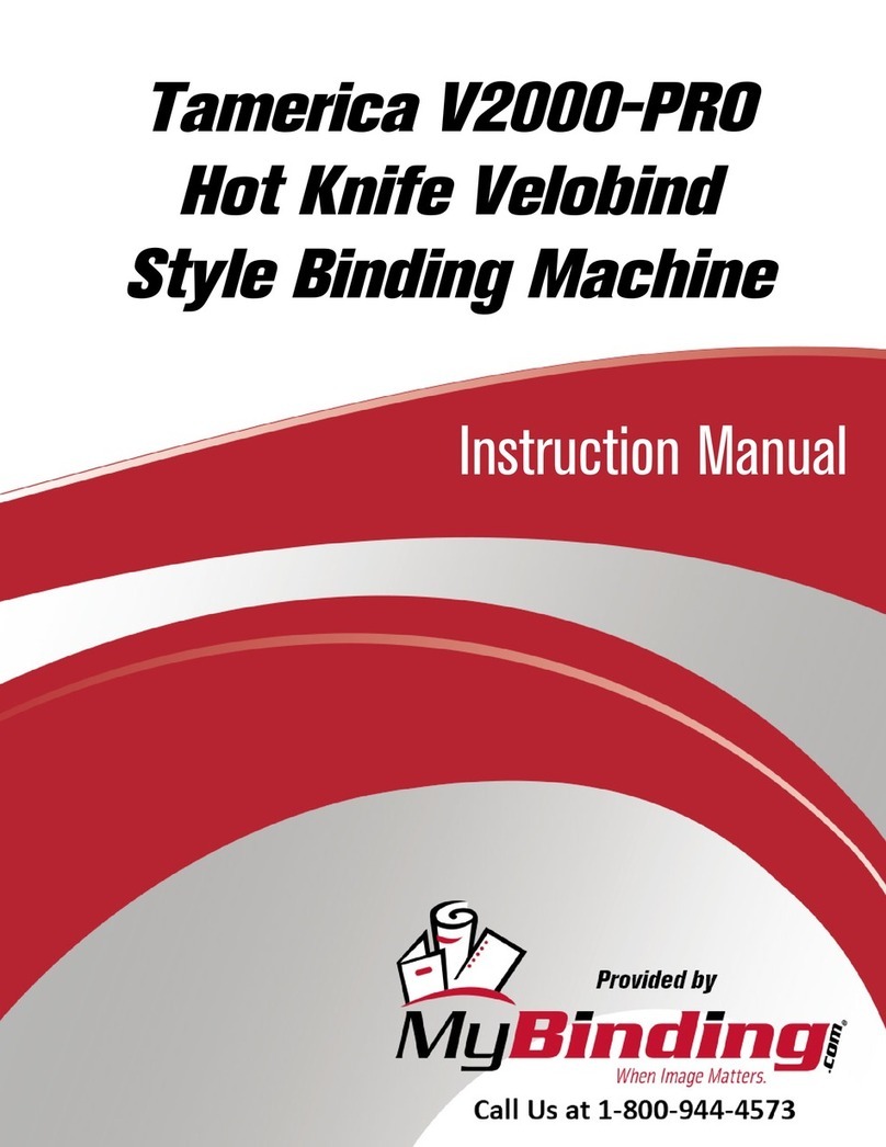 Tamerica SecureBind V2000-PRO instruction manual