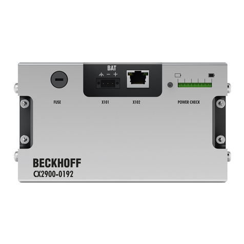 Beckhoff CX2900-0192 User manual