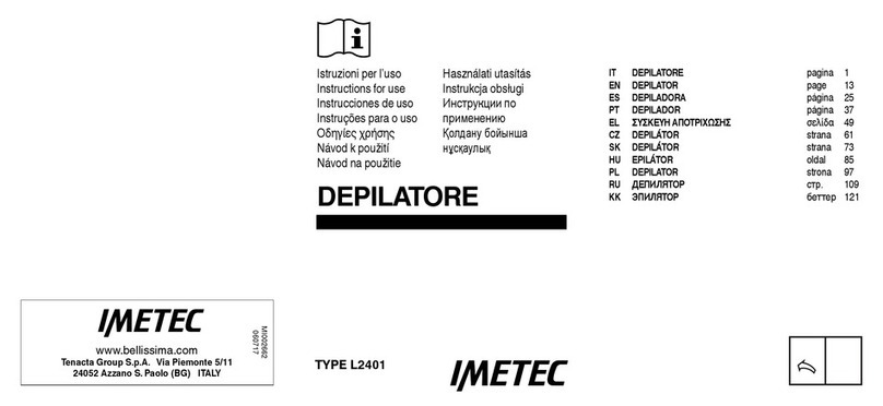 Imetec L2401 User manual