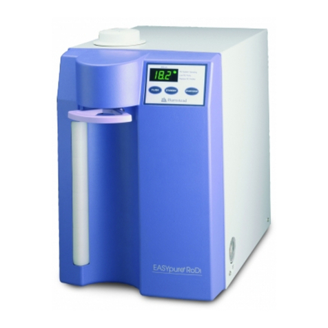 Thermo Scientific Barnstead EASYpure RODI 1332 Series User manual