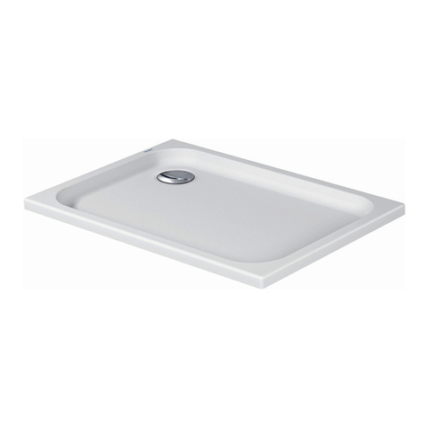 DURAVIT D-Code 7X0095 Mounting instructions