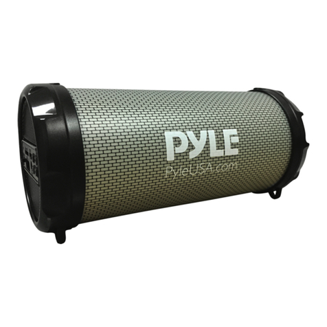 Pyle PBMSPRG3 User manual
