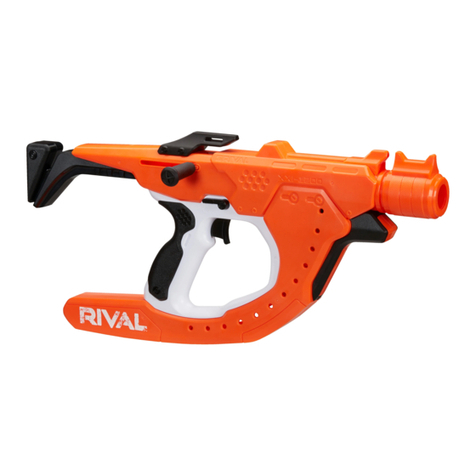 Nerf Rival Curve Shot quick start guide