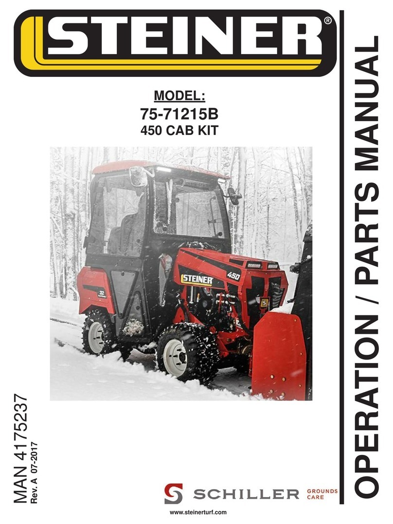 Steiner 75-71215B4 Operations & parts manual