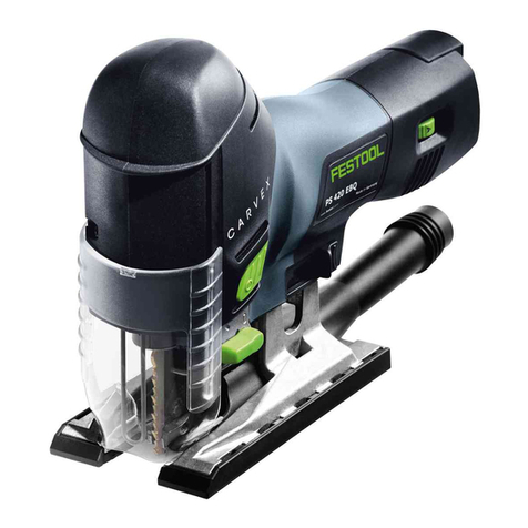 Festool Carvex PS 420 EBQ User manual