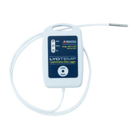 MadgeTech LyoTemp Product user guide
