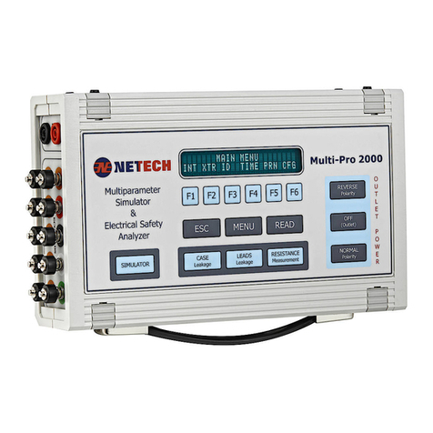Netech MultiPro 2000 User manual Netech MultiPro 2000 User manual