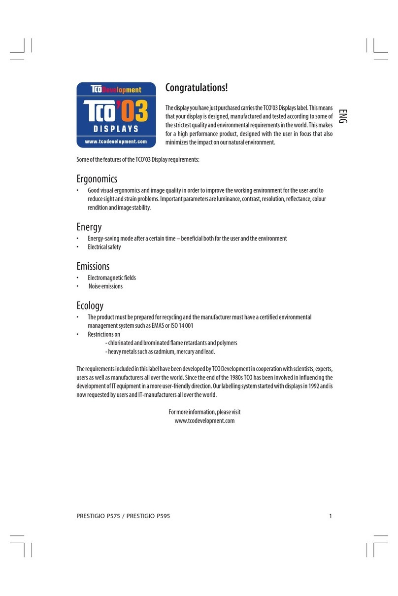 Prestigio P575 User manual Prestigio P575 User manual