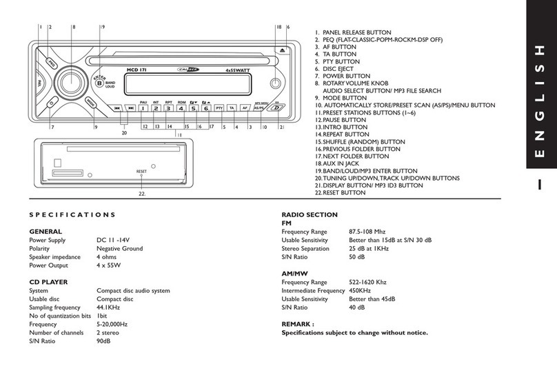 Caliber MCD 171 manual
