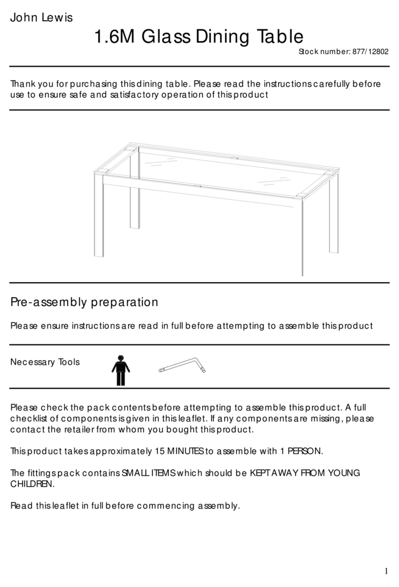John Lewis 877/12802 manual
