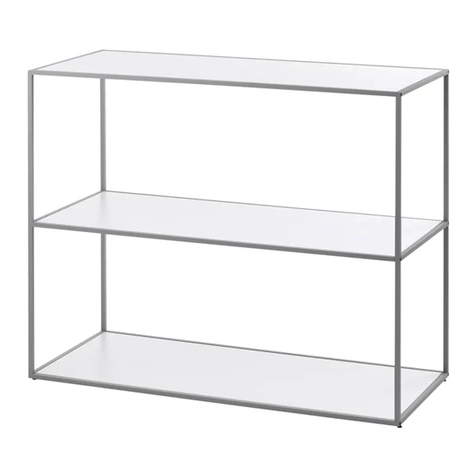 by Lassen TWIN BOOKCASE manual