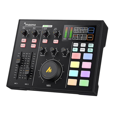 Maono MAONOCASTER manual