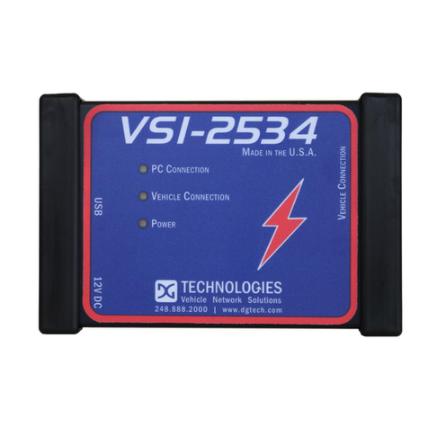 DG Technologies VSI-2534 user manual