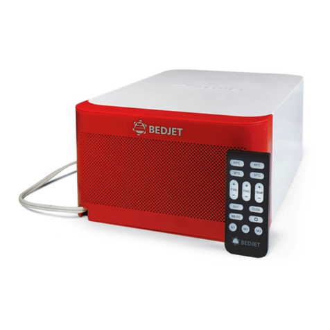 BedJet VET-800NA User's operating manual