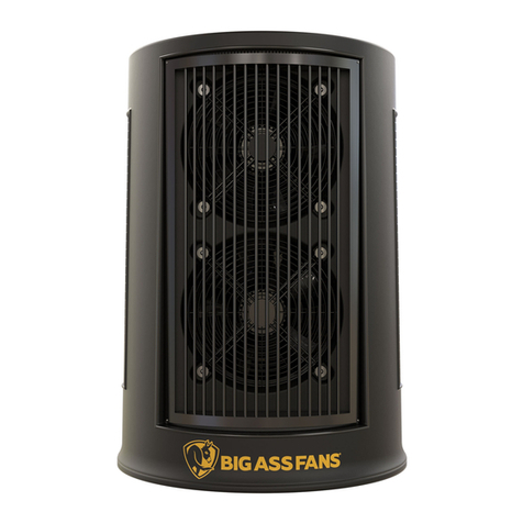Bigassfans COOL-SPACE 200 User manual