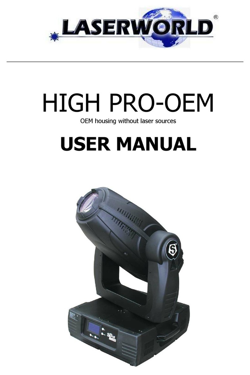 Laserworld HIGH PRO-OEM user manual