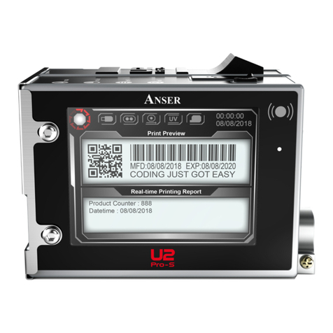 InkJet ANSER U2 User manual