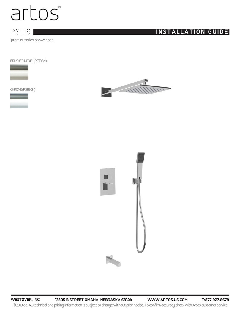 Westover Artos PS119 installation guide Westover Artos PS119 installation guide