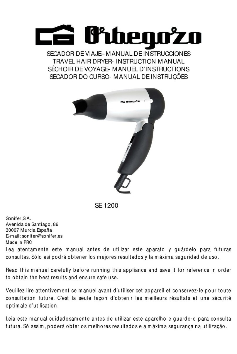 Orbegozo SE 1200 User manual