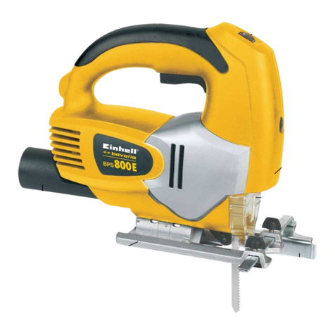EINHELL Bavaria BPS 800 E User manual
