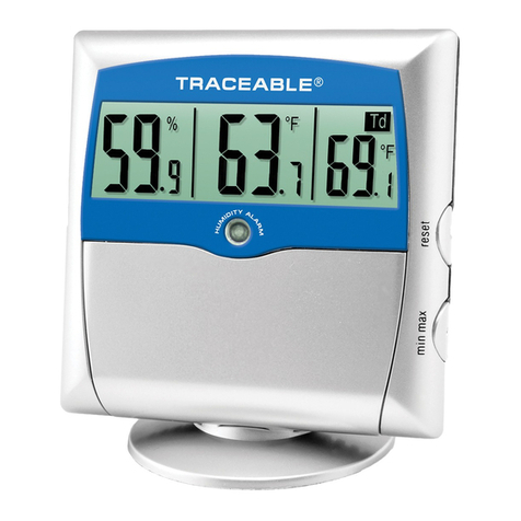 Traceable 4800 User manual