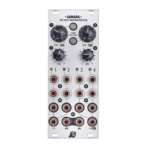 Xaoc Devices SAMARA User manual