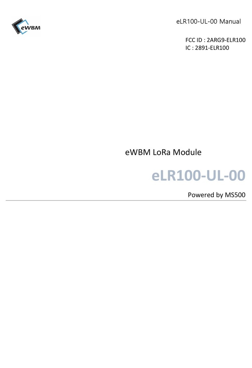 eWBM eLR100-UL-00 manual
