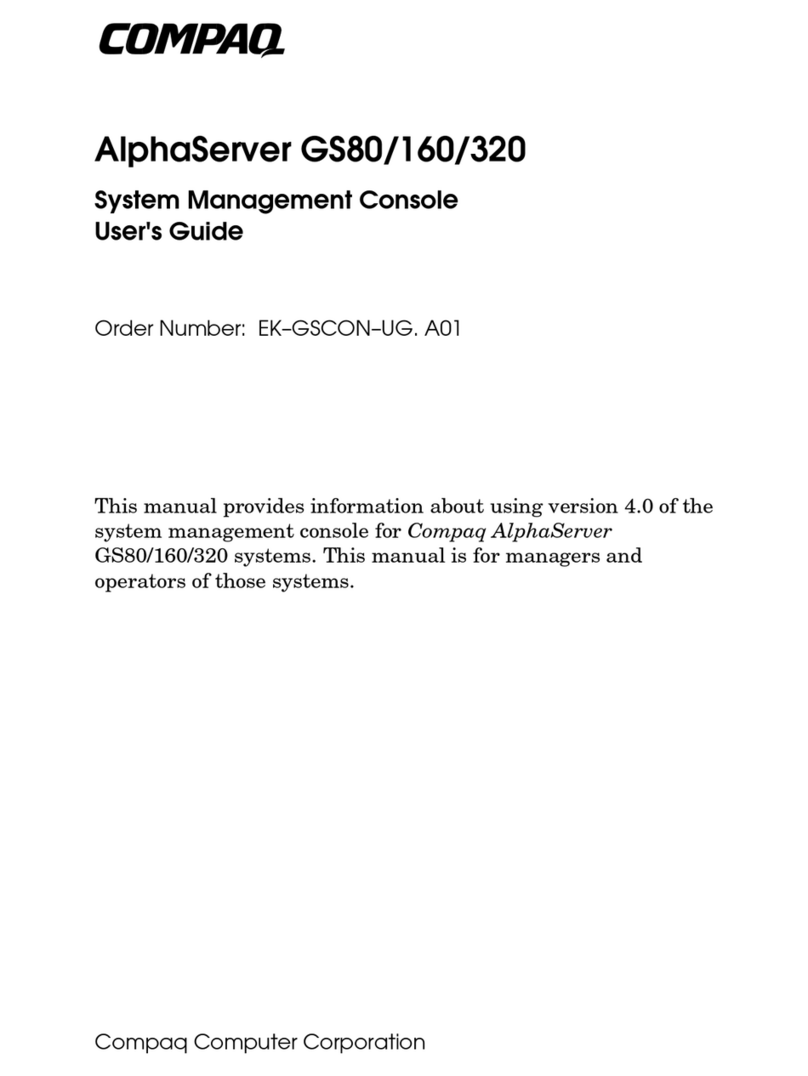 Compaq AlphaServer GS80 user guide