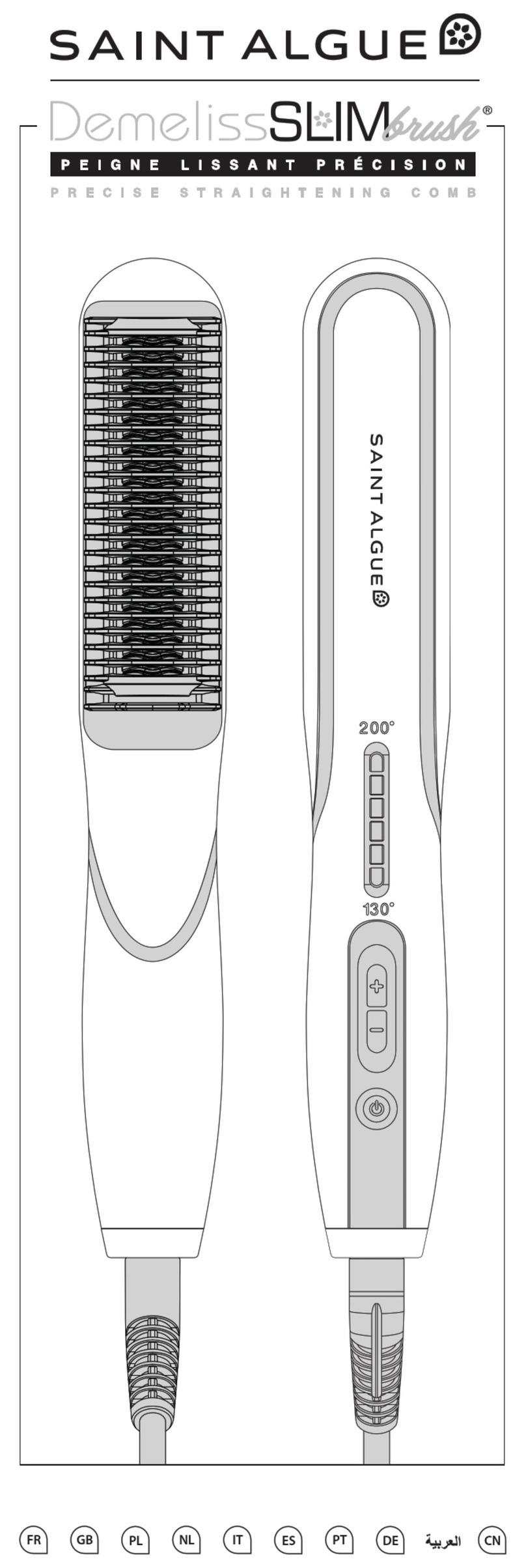 SAINT ALGUE Demeliss SLIMBRUSH manual