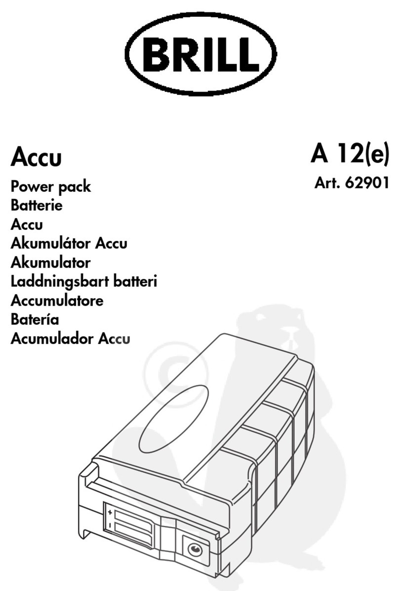 Brill A 12(e) operating instructions