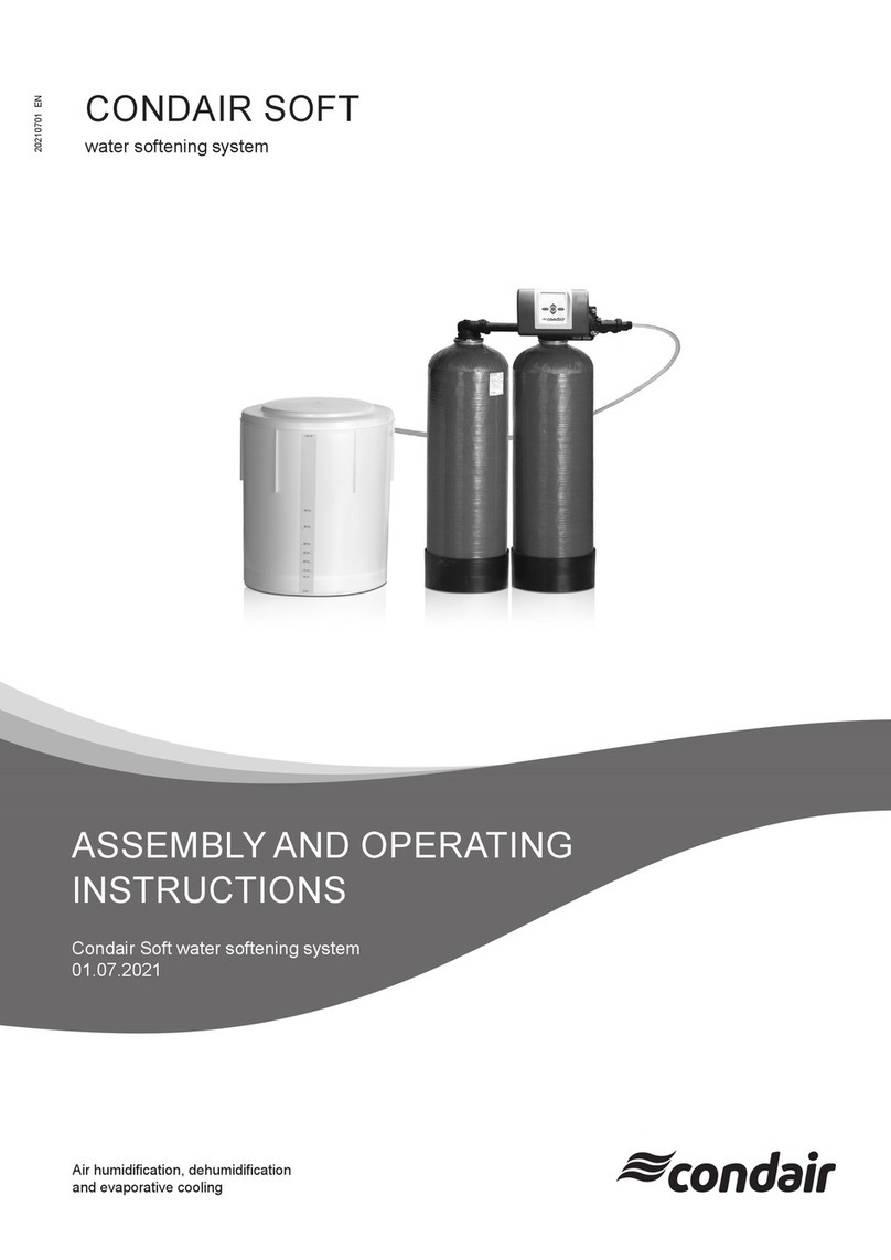 Condair CONDAIR SOFT User manual