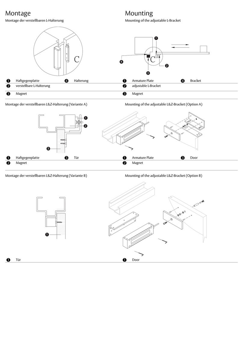 Assa Abloy effeff MAGAC-L Series User manual