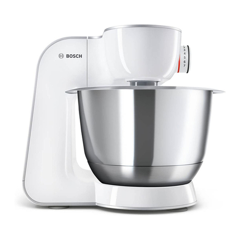 Bosch Bosch MUM5GB Series User manual