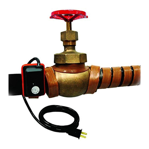 BriskHeat XtremeFLEX HSTAT Series instruction manual