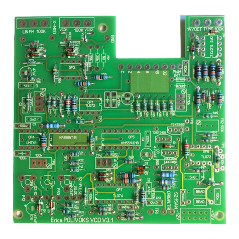 Erica Synths POLIVOKS VCO GUIDE ON ASSEMBLY