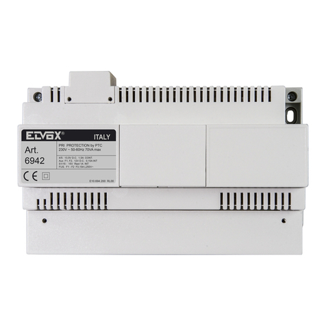 Vimar ELVOX 6492 User manual