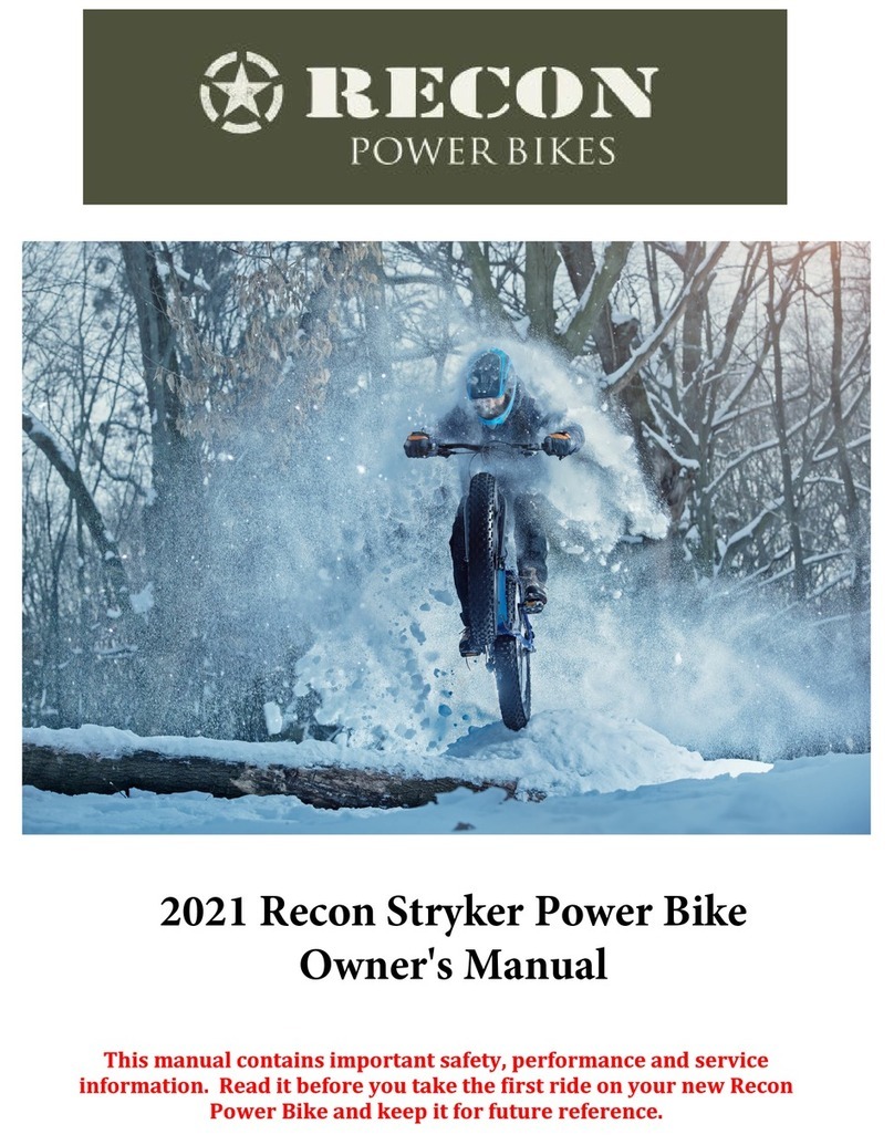 Recon Stryker 2021 owner's manual