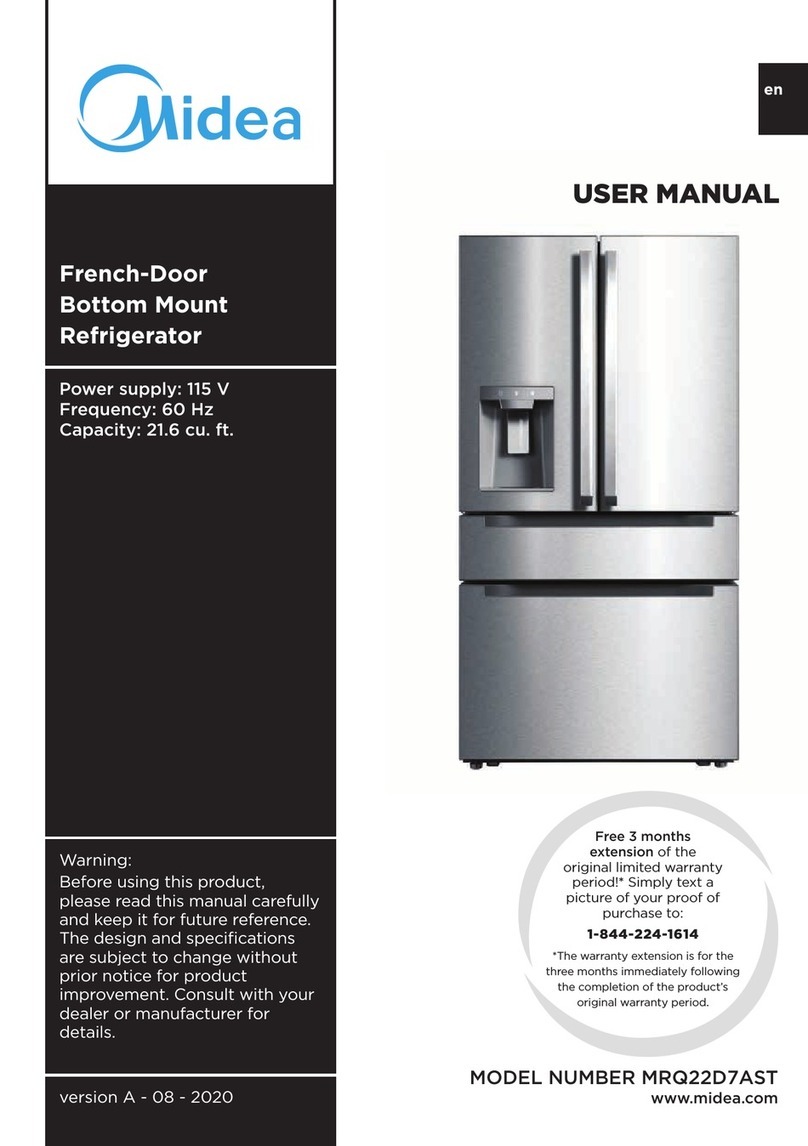 Midea MRQ22D7AST User manual