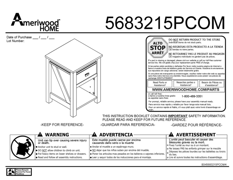 Ameriwood HOME 5683215PCOM User manual