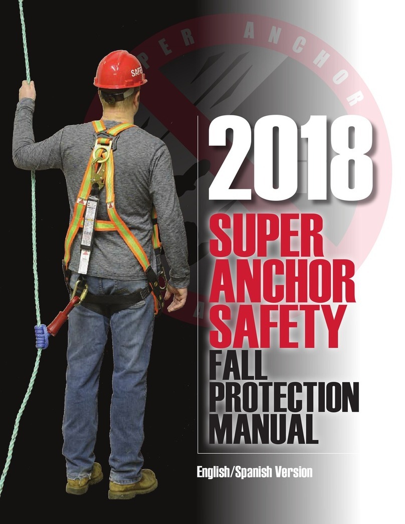 Super Anchor Safety PD-6101 instruction manual