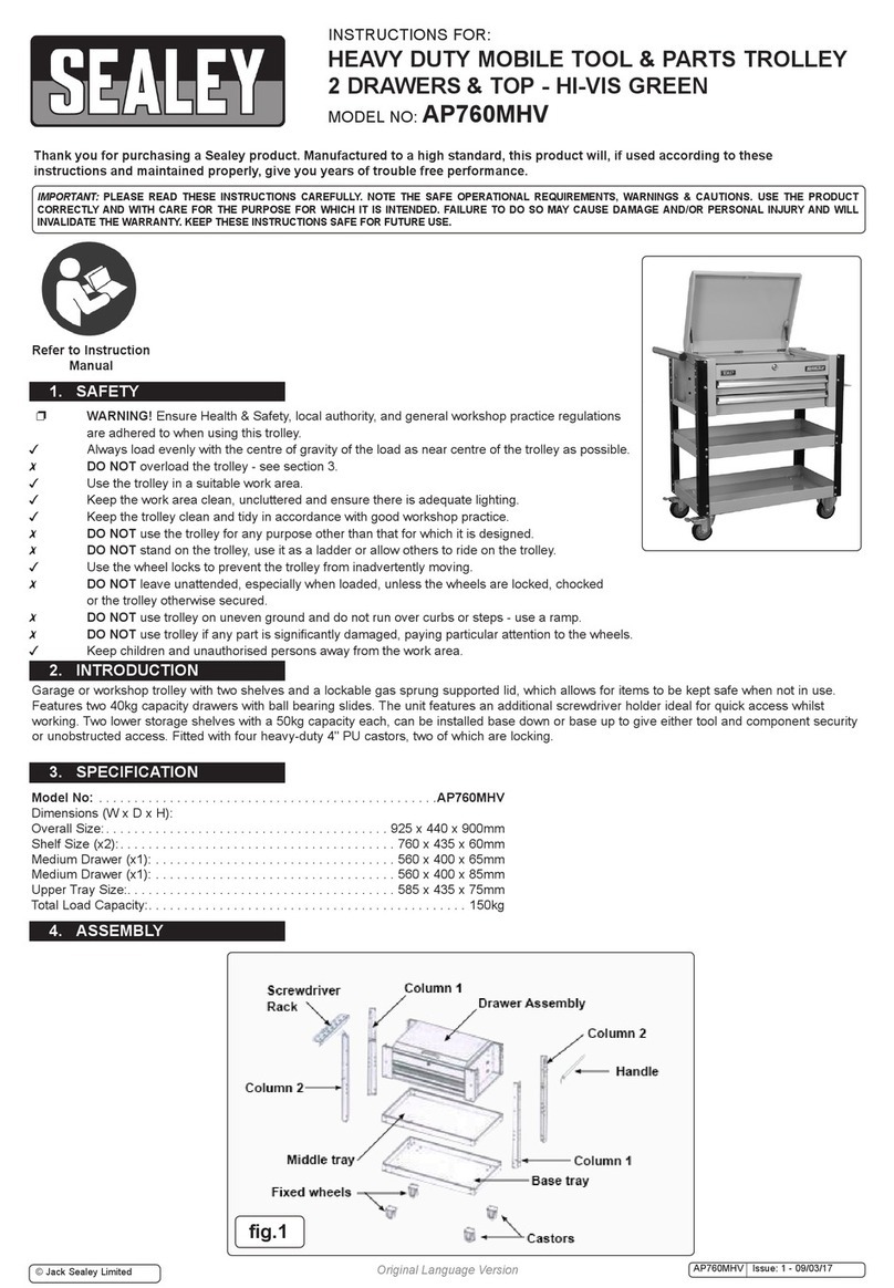 Sealey AP760MHV User manual