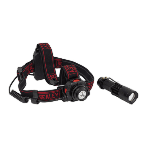 Sealey CREE XPE MOTION SENSOR+ User manual