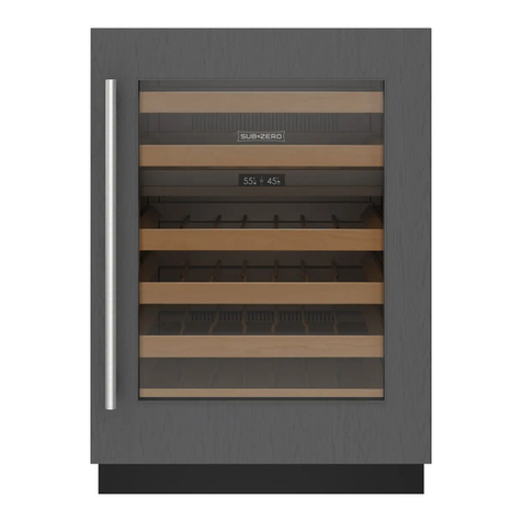 Sub-Zero DEU2450WL User manual